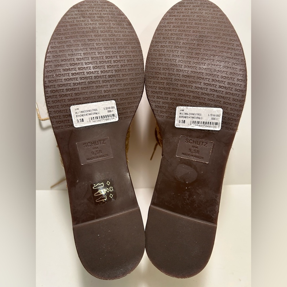 Schultz Jules Raffia Platform Espadrilles Shoes S… - image 8